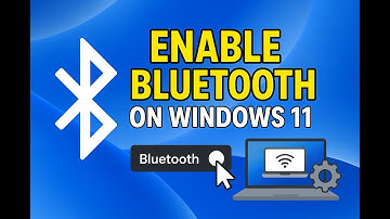 How to Turn on Bluetooth on Windows 11 PC #windows11