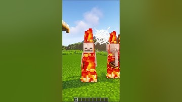 Minecraft damage logic in 33 seconds 😂 #shorts #minecaft #logic