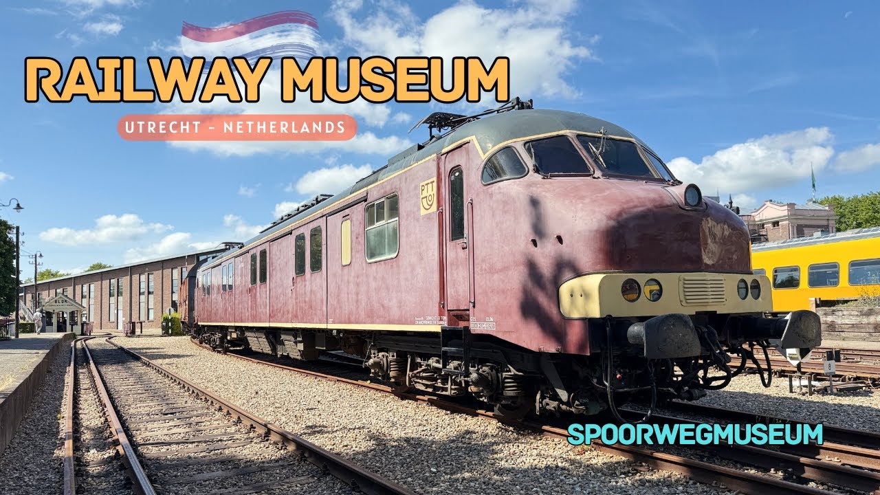RAILWAY MUSEUM II SPOORWEGMUSEUM UTRECHT - NETHERLANDS 