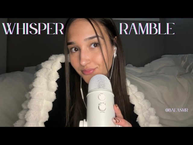 asmr - whisper ramble (ft some cute phone cases)