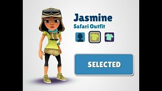 Jasmine Safari Outfit In Subway Surfers Venice Game New 2019 Ll Games Video
