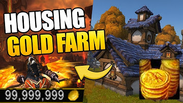 NEW Player Housing Gold Farm WoW
