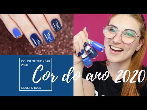 COR DO ANO 2020 DA PANTONE: CLASSIC BLUE | OPÇÕES DE ESMALTE