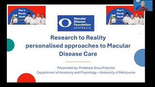 Famous Research to Reality: Personalised Approaches to Macular Disease Care Profile