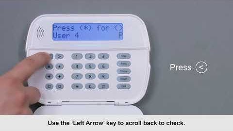 Changing User Codes on the PowerSeries Neo LCD Keypad