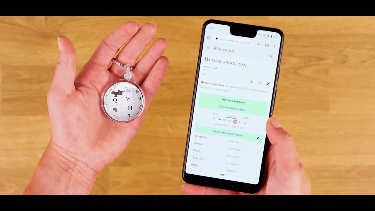Tap For A Random Wikipedia Page NFC Keyring For The Curious YouTube Tap for a random wikipedia page nfc keyring for the curious youtube