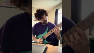 A handsome lil berry with his demon slayer #guitar