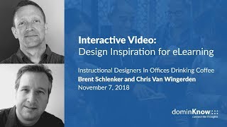 Interactive Video Design: Inspiration for eLearning - IDIODC Ep#33