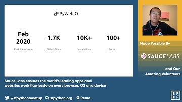 PyWebIO: A python-based NoJS Web App Development Framework - Helin Cao