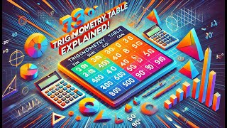 Trigonometry Table | Master Sin, Cos, Tan, Angles, and More in Easy Steps!