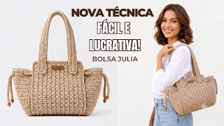 PERFECT Crochet Baguette Bag! Structured, Symmetrical, and Easy to make / Julia Bag
