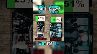 Google Pixel 8 Pro vs Samsung Galaxy Z Fold 5 🔋 Ultimate Battery Test! Which Phone Lasts Longer? ⚡