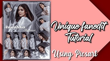 Unique Fanedit Tutorial::❤️🦋 || Using Picsart ||