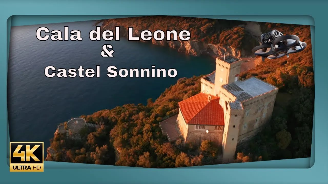 Cala del Leone e Castello Sonnino ( Livorno) - YouTube