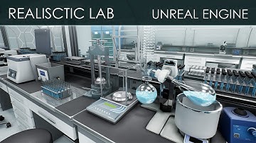 Realistic Lab. Laboratory equipment for Unreal Engine