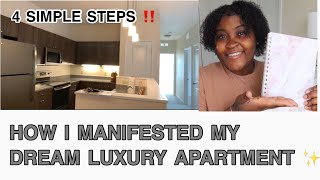 HOW I MANIFESTED MY DREAM LUXURY APARTMENT USING THE SCRIPTING TECHNIQUE!