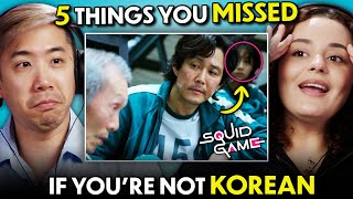 5 Things You Missed In Squid Game If You're Not Korean | React