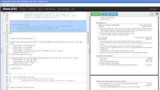 Using the Resume Template
