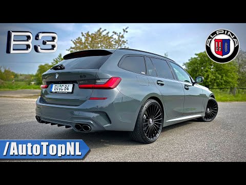 BMW Alpina B3 Touring REVIEW on Autobahn by AutoTopNL