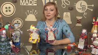 Мастер класс Колобовой Л.А.  Изготовление народной лоскутной куклы   Масленица домашняя