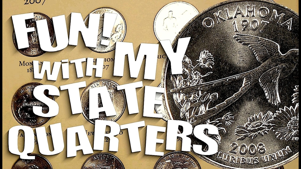 Updated Quarters UPDATE my USA Quarters coin collections ... the END is in sight! - YouTube