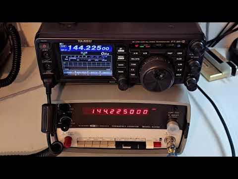 FT-991A Reference Frequency Adjustment. - YouTube