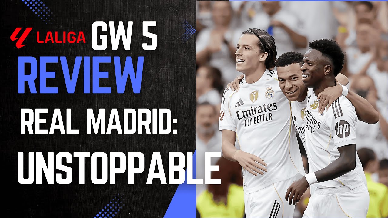 La Liga Matchday 5 Review| Real Madrid & Barca Dominate, Espanyol & Getafe Tested, Atlético Struggle