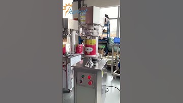 Semi Auto Can Sealing Machine for Powder Can,Manual Cans Seamer Machine,Can placer (2022)