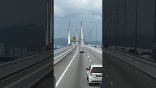 georgetown penang bridge roads  cars travel solo lovely malaysia dailyshorts trending