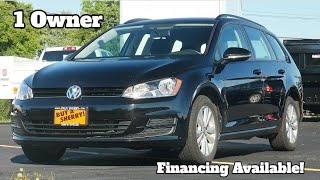 All Wheel Drive Wagon! 2017 Volkswagen Golf SportWagen S