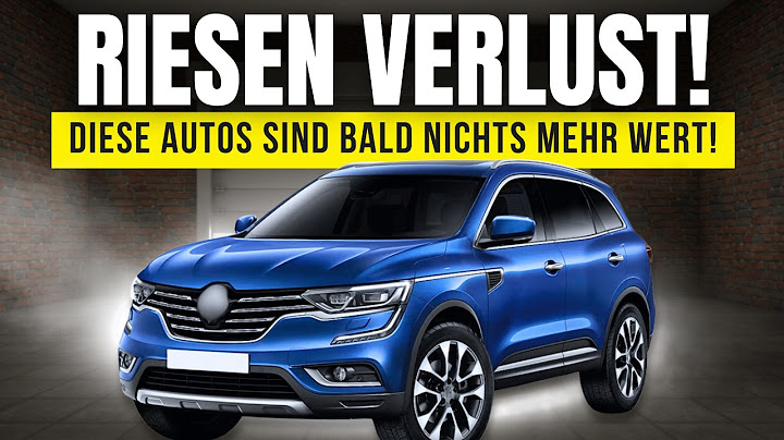 SCHNELL VERKAUFEN! Diese 10 Autos verlieren JEDEN TAG an Wert!