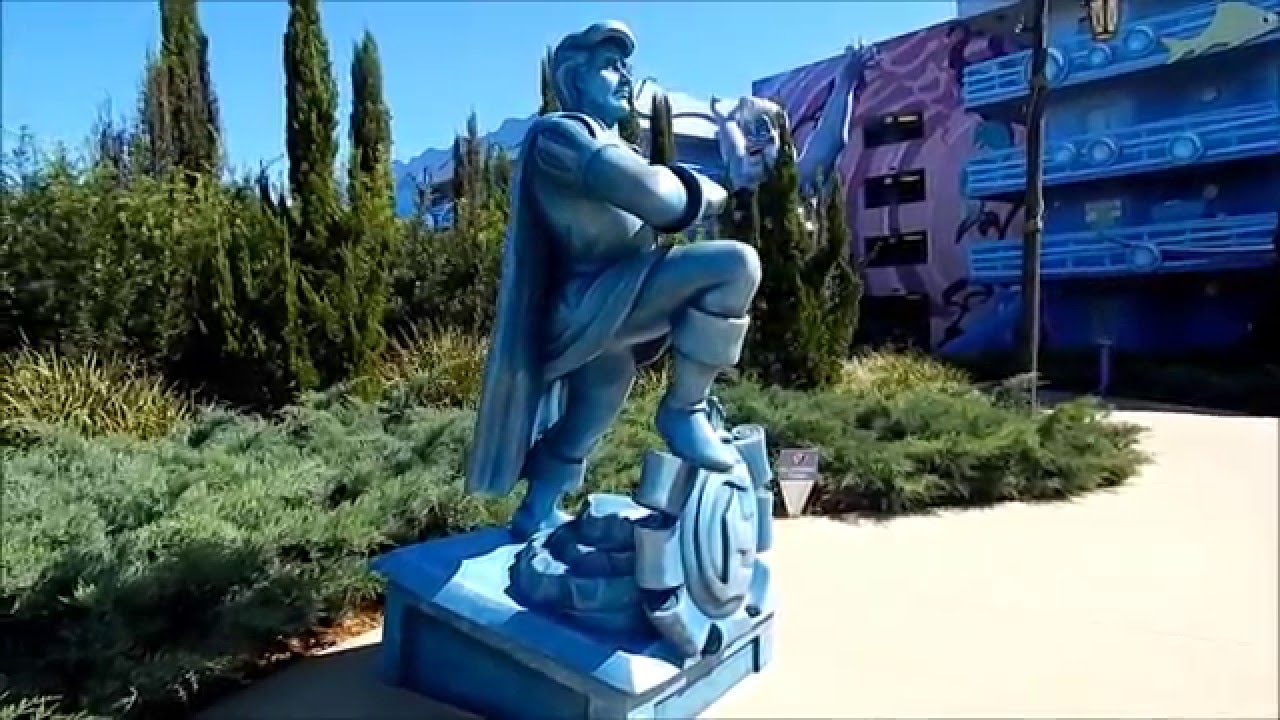 Little Mermaid Section at The Art of Animation Resort at Disney World