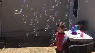 Blitz bubble blowout