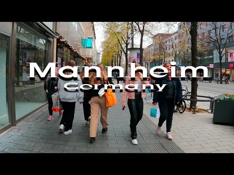 Mannheim Germany travel guide / walk in the city/walking tour