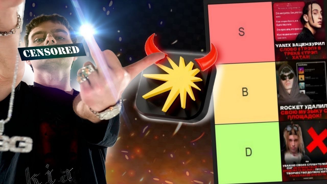 ТИР ЛИСТ ЗАЦЕНЗУРЕННЫХ ТРЕКОВ (feat. CLAYMORE, Ronny Hanny, Neo Marazm)