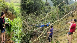 Cleaning Up The Farm With My Boyfriend After A Rainy And Windy Night Natural Disasters Passed