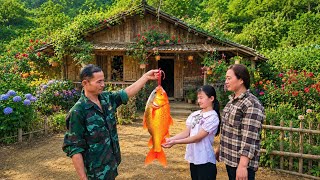 The Kind Man Brought A Small Gift And Little Qunh Smiled With Happiness