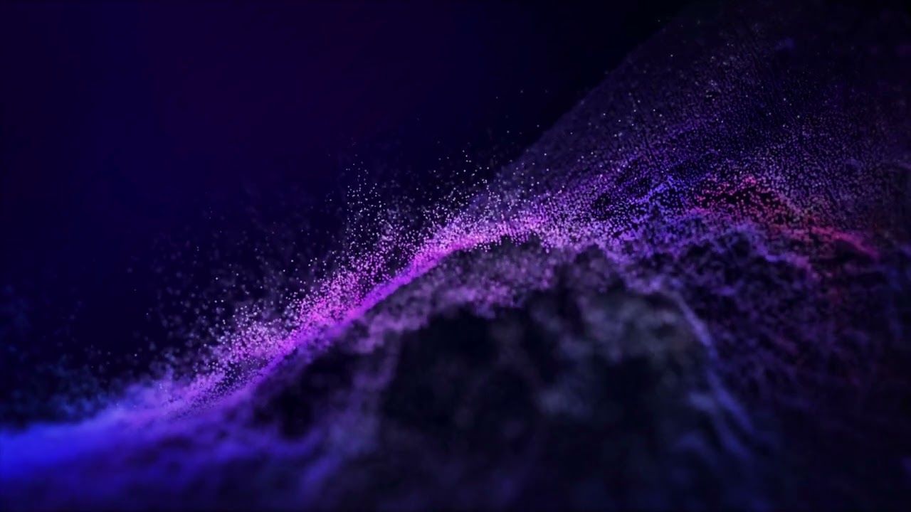 Purple Dust Background Video | Silent | Screensaver