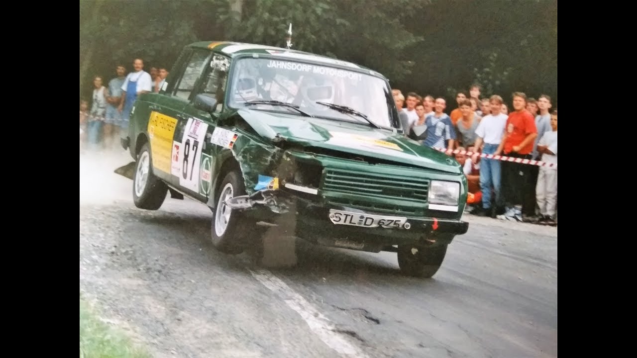 Wartburg 353W460 Crash Lindner-Kunz Wartburg Rallye 1995