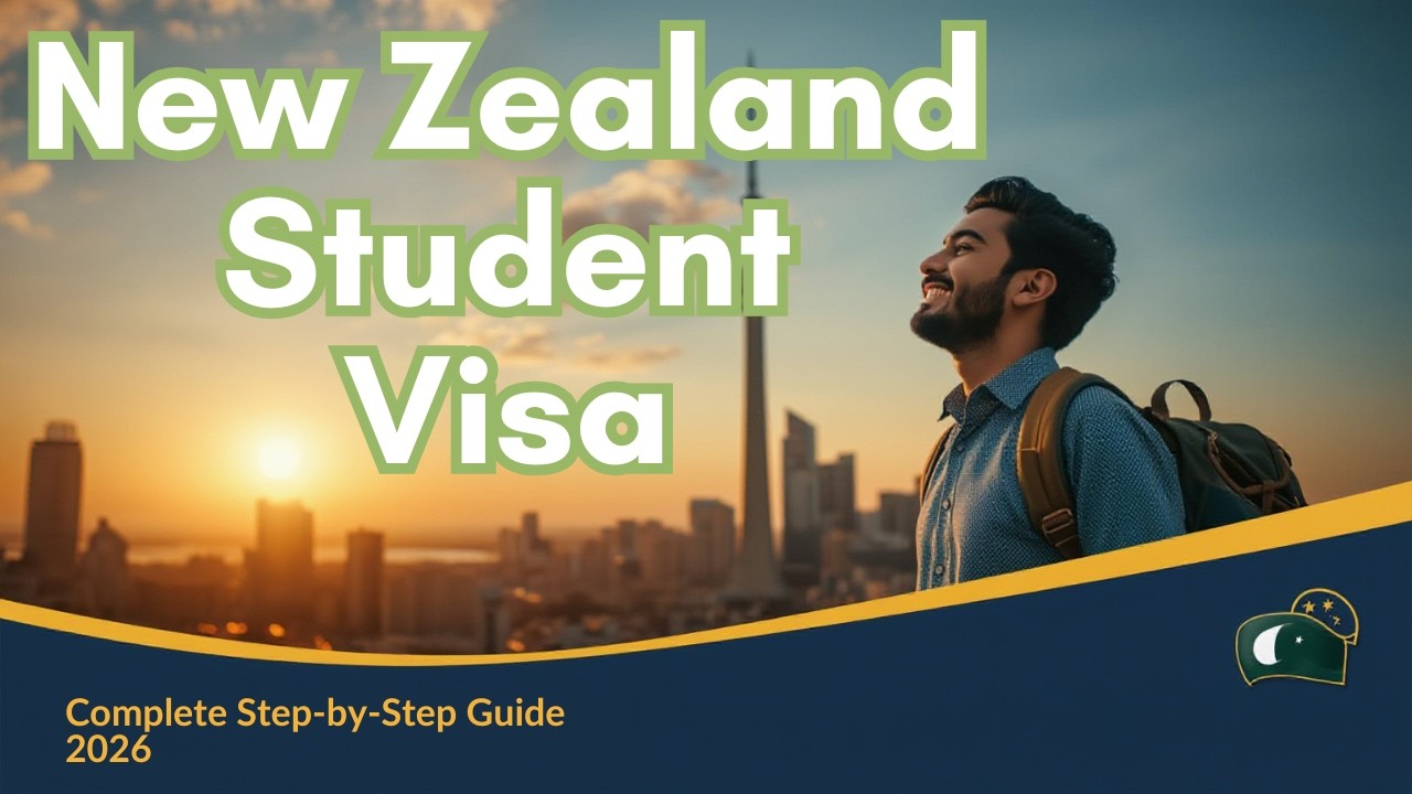 New Zealand Student Visa for Pakistani Students | Complete Step-by-Step Guide 2026 | Full Guide