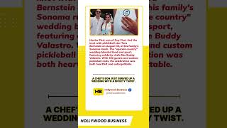 Hunter Fieri Marries Pickleball Pro Tara Bernstein in Culinary-Meets-Sport Spectacle #GuyFieri