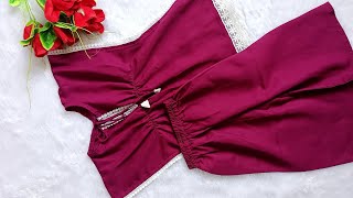 Kaftan Dress Cutting And Stitching Tutorial || Baby Girl Dress Design 2026 