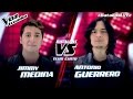 Jimmy medina vs antonio guerrero  y volver  batallas  t2  la voz ecuador