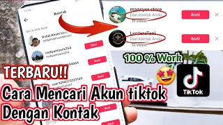 Cara Mencari Akun Tiktok Menggunakan Kontak - Mencari Akun Tiktok Dengan Nomor HP