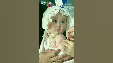 【大陸】心都要化了!樣可愛得像幅油 畫 河南一萌娃打針模