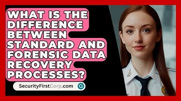 What Is The Difference Between Standard And Forensic Data Recovery Processes?
