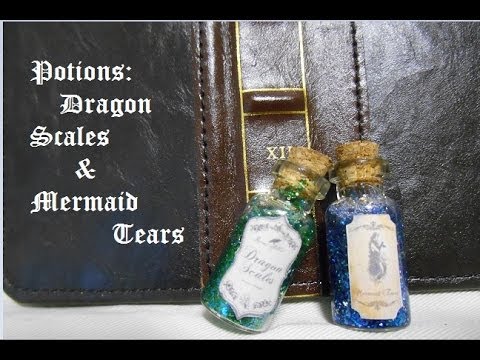 POTIONS: Dragon scales &amp; Mermaid Tears - YouTube
