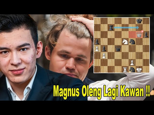 Magnus Juga Manusia !! || Carlsen Vs Abdusattorov || GCT Superbet Rapid Blitz Poland 2024 class=