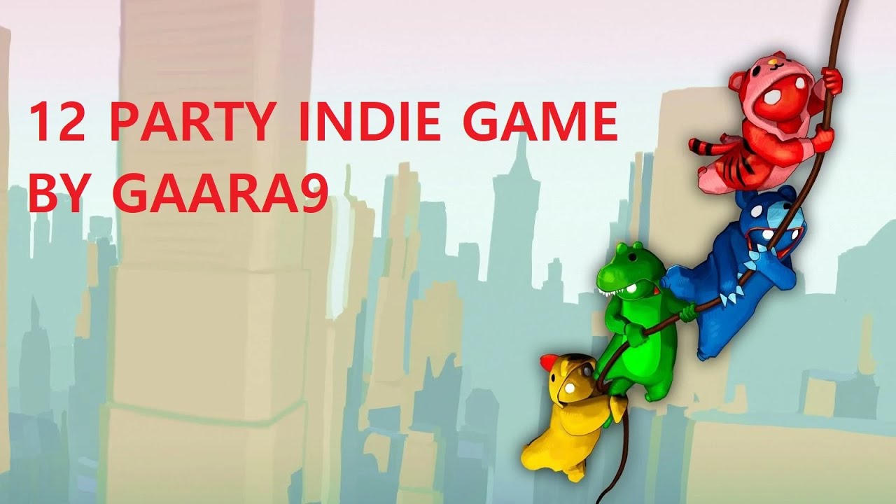 12 INDIE PARTY GAMES PS4 / XBOX GAMES BY GAARA9 PART 1