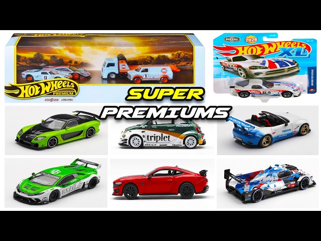 Showcase - Hot Wheels Gulf Boxset, XL Scale Models, Viper SRT10
